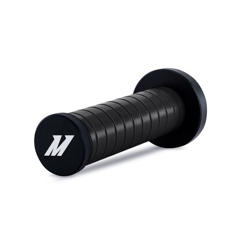 Shift Knob, Black Top/Bottom, Black BMX Grip