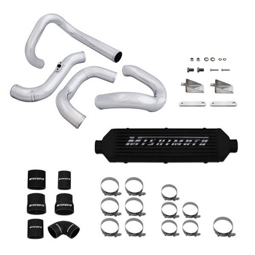 Intercooler Kit, Black/Silver, fits Hyundai Genesis 2.0T 2010-2012