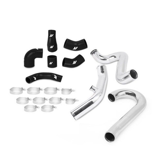 Intercooler Pipe Kit, Polished, fits Mitsubishi Lancer Evolution 7/8/9 2001-2007