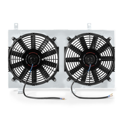 Performance Aluminum Fan Shroud Kit, Polished, fits Mazda RX-8 2004-2008
