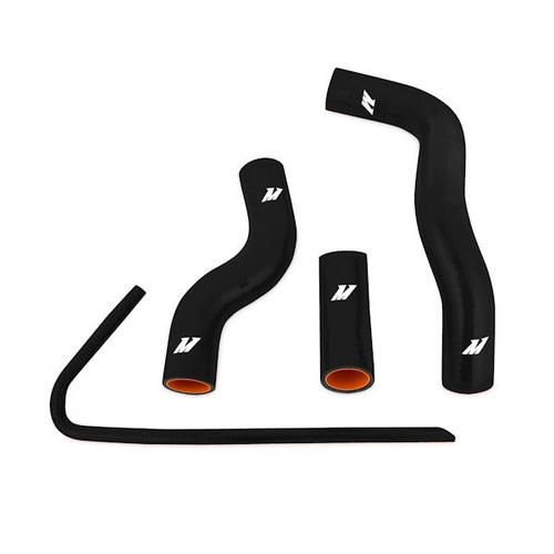 Silicone Radiator Hose Kit, Black, fits Subaru BRZ 2013+