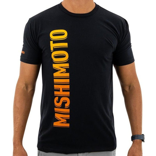Mishimoto Ombre Banner Logo T-Shirt, Multiple Colors Black Large
