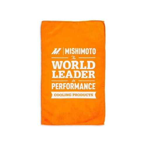 Mishimoto Microfiber Detailing Towel, Orange