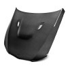 BM-style carbon fibre bonnet for 2011-2013 BMW E92 2DR, LCI.