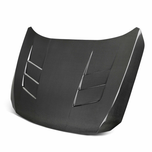 TS-style carbon fibre bonnet for 2018-2022 Honda Accord