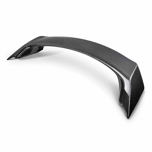 SI-style carbon fibre rear spoiler for 2014-2015 Honda Civic 2DR