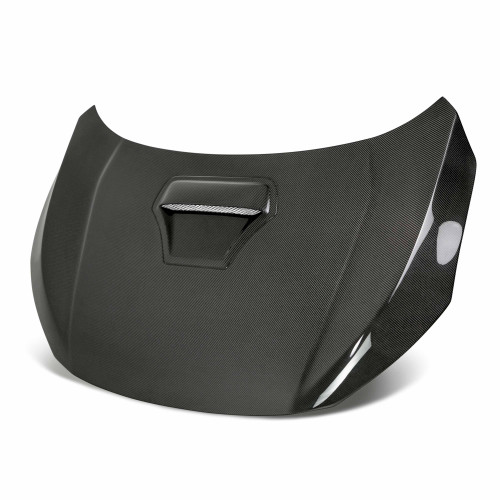 TR-style carbon fibre bonnet for 2016-2021 Honda Civic 2DR/4DR