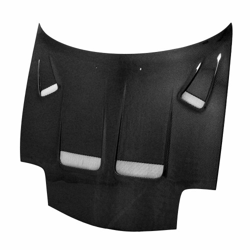 KS-style carbon fibre bonnet for 1993-2002 Mazda RX-7