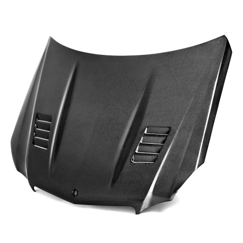 CT-style carbon fibre bonnet for 2010-2013 Mercedes Benz E-class Sedan/Wagon