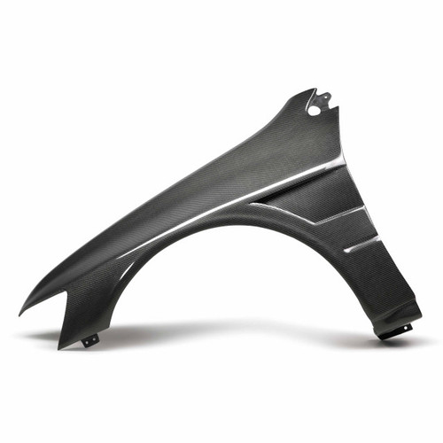 OE-style dry carbon fiber hood for 2003-2006 Mitsubishi Lancer EVO - Matte finish