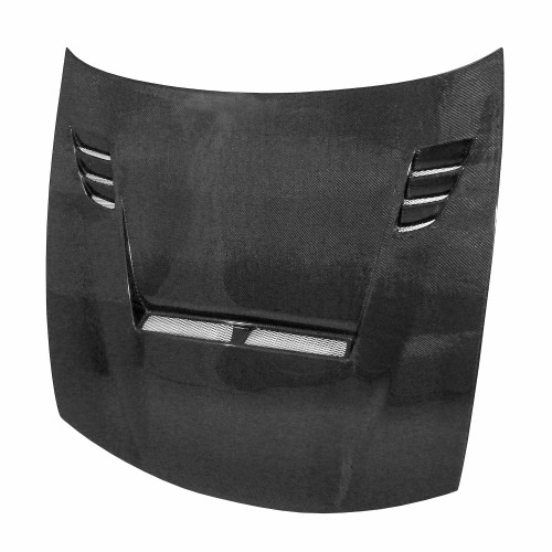 TA-style carbon fibre bonnet for 1997-1998 Nissan 240SX