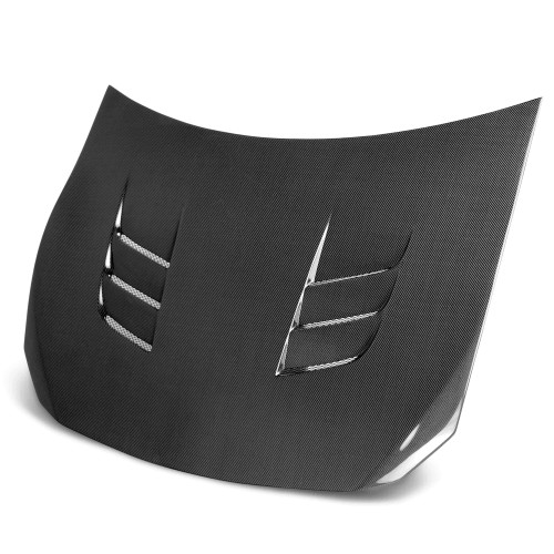 TS-style carbon fibre bonnet for 2013-2020 Scion FRS / Toyota 86 / Subaru BRZ