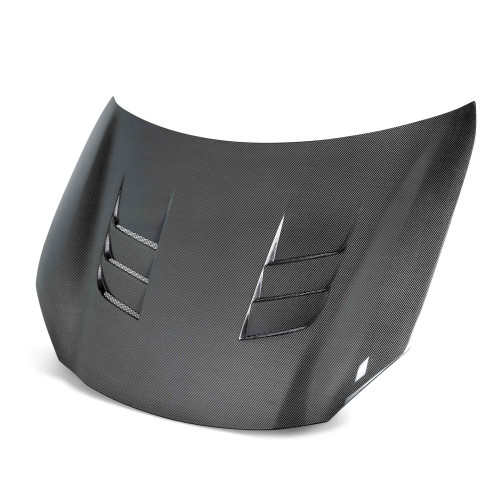 TS-style carbon fibre bonnet for 2022 Toyota GR86/ Subaru BRZ