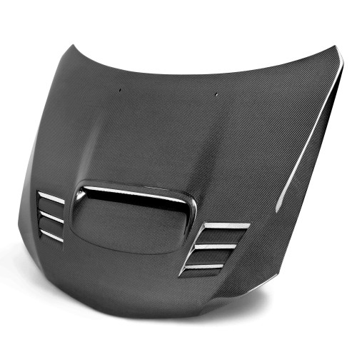 CWII-style carbon fibre bonnet for 2008-2014 Subaru WRX/STi