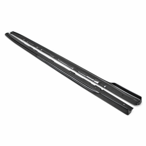 MB-style carbon fibre side skirts for 2015-2021 Subaru WRX/STi