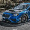 Carbon fiber front bumper trim for 2022-2024 Subaru WRX