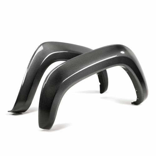 Carbon fibre front wing flares for 2016-2023 Toyota Tacoma TRD PRO only