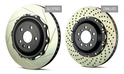 Brembo Rear 2 Piece Brake Disc Pair - Lexus RC-F