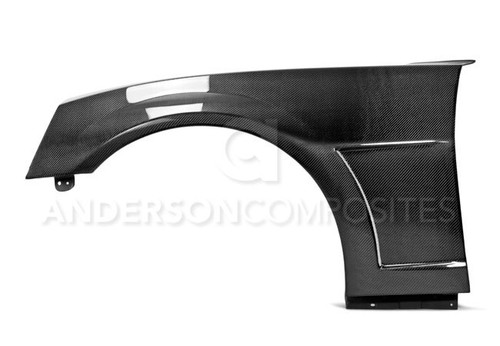 Anderson Composites Carbon Fibre Front Wings (0.4INCH WIDER) - SS Style -  Chevrolet Camaro 2010-2013