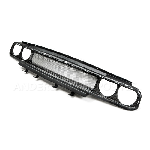 Anderson Composites Carbon Fibre Front Grille - Dodge Challenger - 2009-2014