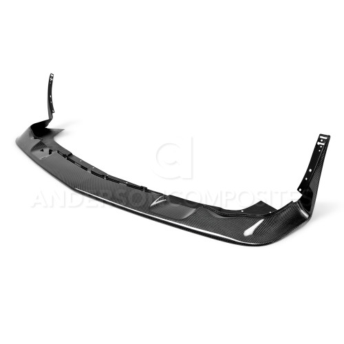 Anderson Composites Carbon Fibre Front Lip - SR Style - Dodge Challenger - 2009-2014