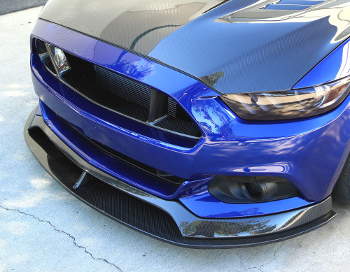 Anderson Composites Carbon Fiber Front Airdam - AR Style - Ford Mustang - 2015-2017