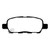 EBC Yellowstuff Brake Pad Set - REAR - Nissan Juke Nismo RS