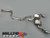 Milltek Resonated Cat Back Exhaust System - Ford Focus RS MK2