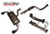 Milltek Resonated Turbo Back Exhaust System inc Sports Cat - Ford Focus ST 225