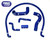Samco Silicone Coolant Hose Kit - Nissan Skyline S20