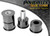 Alfa Romeo 105/115 Spider all series (1967-1994) Rear T-Bar to Diff Mounting Bush (PFR1-305BLK)