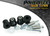 Audi 80 / 90 - inc S2/RS2 & Quattro (1976 - 2000) Front Anti Roll Bar Mount 24mm (PFF3-103-24BLK)
