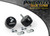 BMW Z Series Front Wishbone Rear Bush, Aluminium Outer Caster Offset (PFF5-5303BLK)