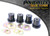 Jaguar (Daimler) XJ40 (1986 - 1994) Front Lower Shock Mount Bush (PFF27-403BLK)