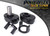 Mini F55 / F56 Gen 3 (2014 - 2024) Rear Trailing Arm Front Bush (PFR5-1310BLK)