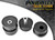 Mitsubishi Lancer Evolution IV, V & VI RS/GSR (1996 - 2001) Front Lower Rear Diff Mount (Road) (PFF44-107R)