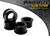 Porsche 911 Classic (1969-1973) Rear Trailing Arm Support Plate Bush (PFR57-409BLK)