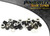 Toyota 86 / GT86 (2012 - 2021) Rear Subframe Rear Insert (PFR69-822BLK)