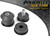 Universal Bushes Top Hat Bushes 100 Series Top-Hat Bush (PF99-106BLK)