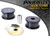 Vauxhall / Opel Vectra B (1995 - 2002) Front Lower Wishbone Rear Bush (PFF80-502BLK)