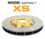 5000 series - Crossed Drilled & Slotted 2-Piece Gold Hat