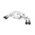 Milltek Exhaust for Alfa Romeo Giulia Quadrifoglio 2.9 V6 Bi-Turbo Front Pipe-back (Carbon Trims)