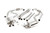 Audi S5 (B9) Non-Resonated Cat-Back Exhaust System with Quad GT-100 Polished Trims