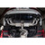 Audi S3 8Y Saloon S3 Resonated cat/gpf back system & electronic valves