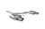 Ford Mustang 2.3T Non GPF Model Only Mustang Non-resonated cat-back system
