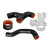 Silicone Intercooler Hoses, Black, fits Subaru Impreza WRX 2001-2005