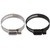 Worm Gear Clamp, High-Torque, Black, 18mm - 32mm, Pack of 10
