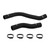 Silicone Radiator Hose Kit, Matte Black, fits Honda Civic Type R 2017-2021
