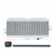 Performance TMIC, Black Hoses Silver Cooler, fits Subaru WRX STI 2008-2021