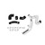 Intercooler Pipe Kit, Polished, Upper, fits Mitsubishi Lancer Evo 7/8/9 2001-07